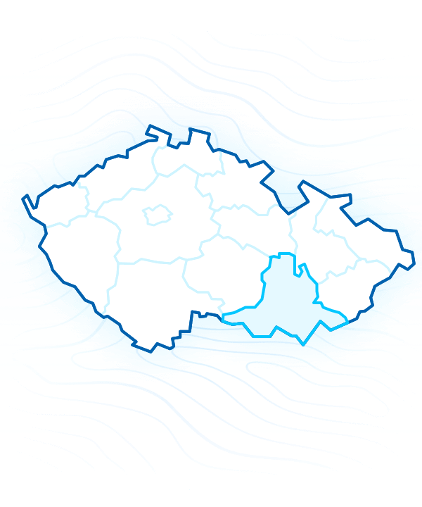 mapa jihomoravsky-kraj