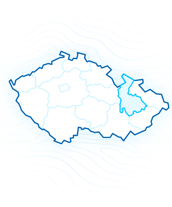 mapa olomoucky-kraj