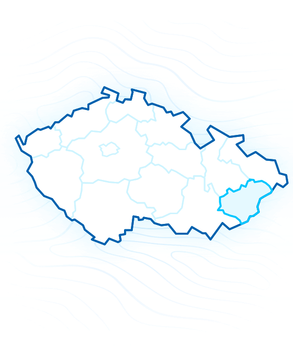 mapa zlinsky-kraj